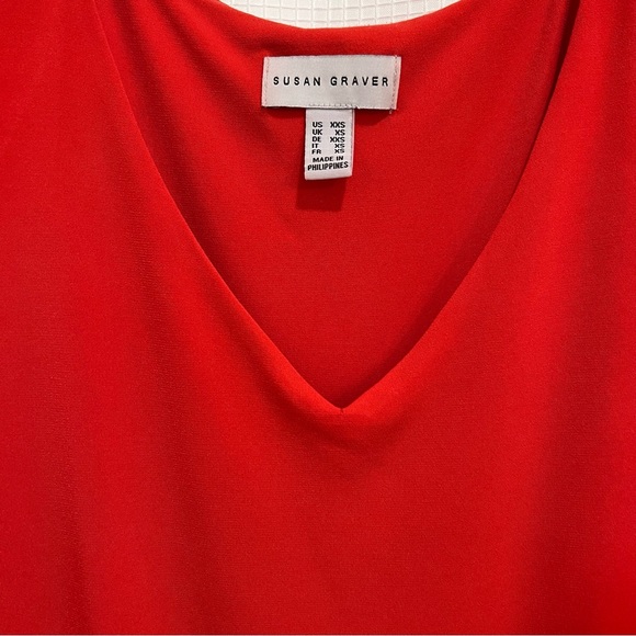 Susan Graver Regular Liquid Knit Sleeveless Tiered Asymmetrical Hem Dress - Picture 9 of 17